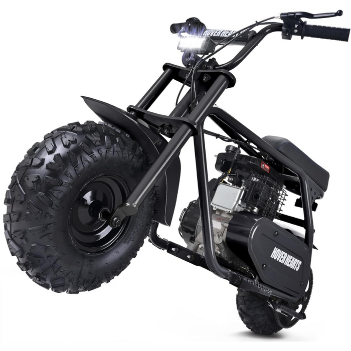 Hover Hearts Mini Bike, Gas Dirt Bike, Minibike, Gas Powered Mini Bikes for Adults, 99cc-4 Stroke Pit Bike with Led Light, Min Dirt bike, Motorcycle Max Load 200 Lbs., Max Speed 28 Mph, Age13+