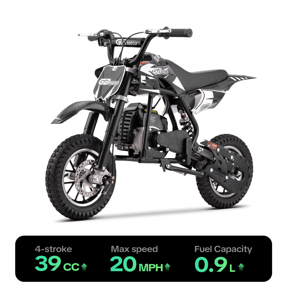 HoverHearts DB4S001 Mini Bike| Dirt Bike Spoke Kit | Off-Road Tire