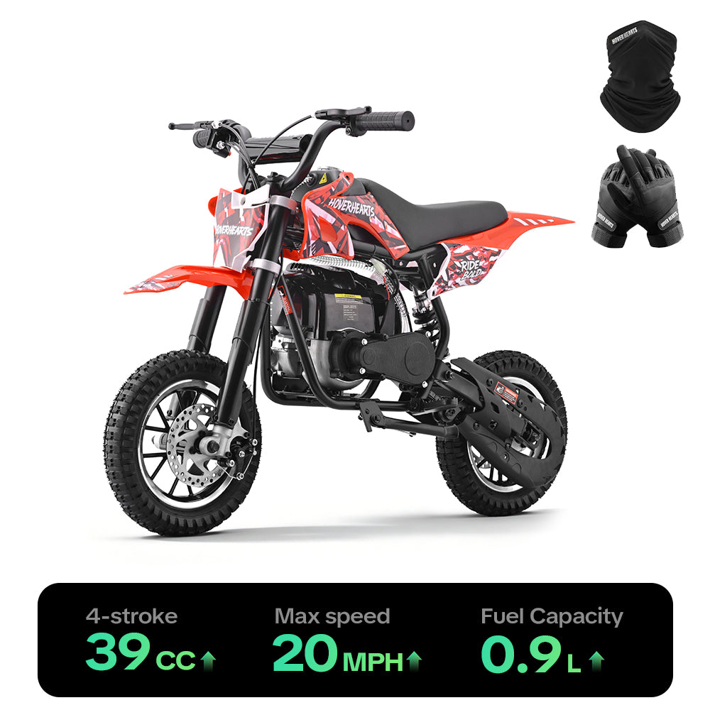 HoverHearts DB4S001 Mini Bike| Dirt Bike Spoke Kit | Off-Road Tire