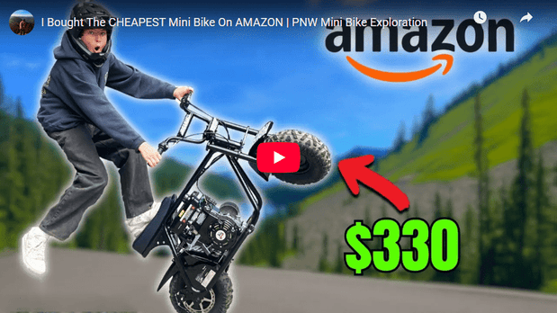 I Bought The CHEAPEST Mini Bike PNW Mini Bike Exploration - HoverHearts
