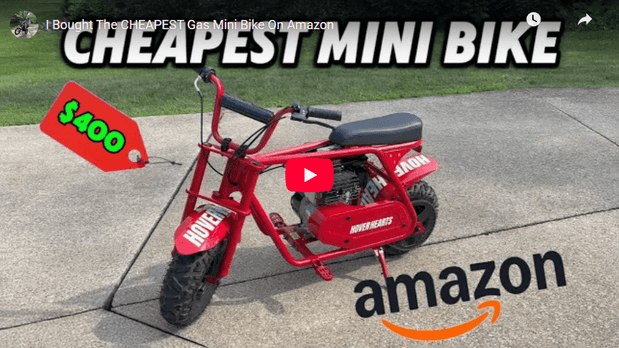 I Bought The CHEAPEST Gas Mini Bike - HoverHearts