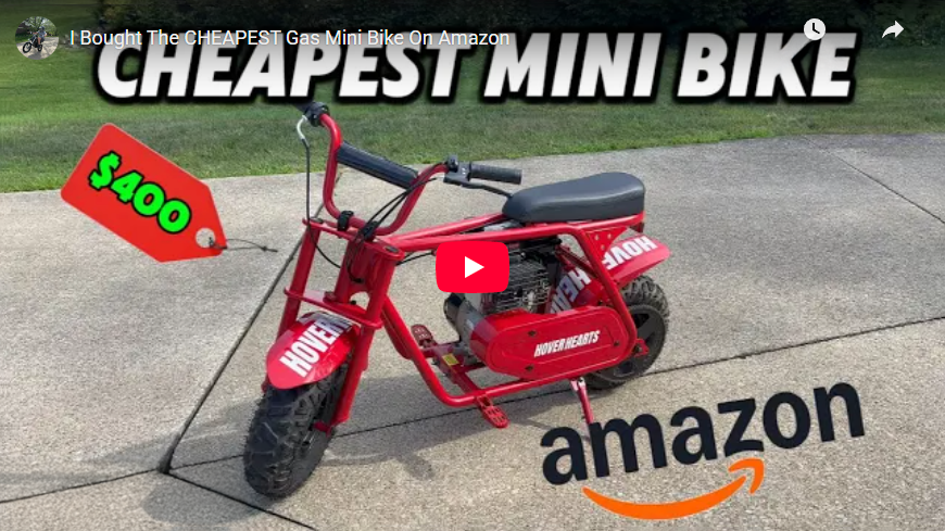 I Bought The CHEAPEST Gas Mini Bike