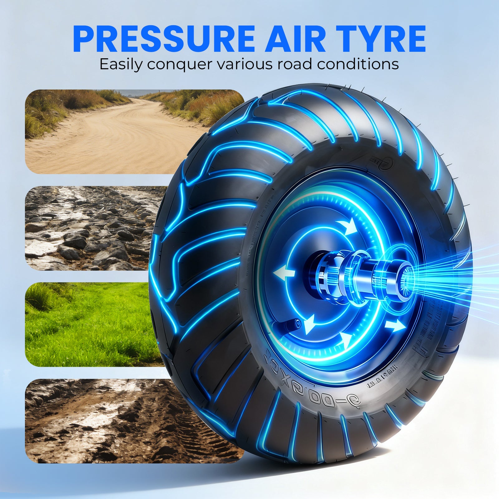 HoverHearts DB4S002 Mini Dirt Bike 39CC 4-Stroke Gas Bike EPA Approved