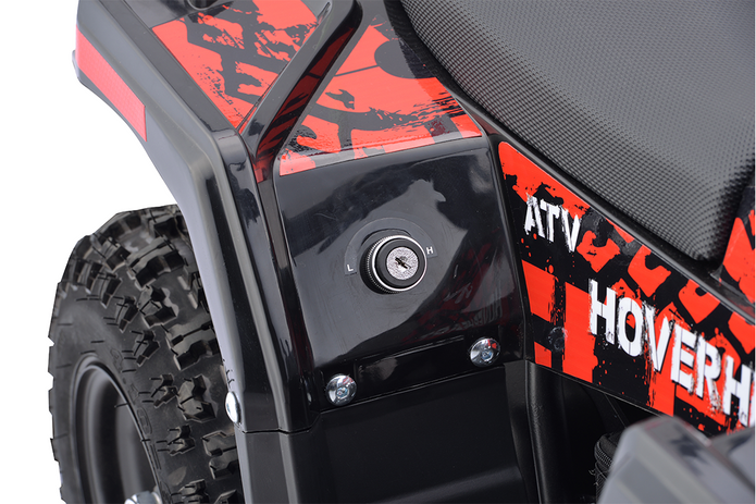 HoverHearts EA500-ER Electric ATV for Kids Teens 10-15MPH Safety Speed