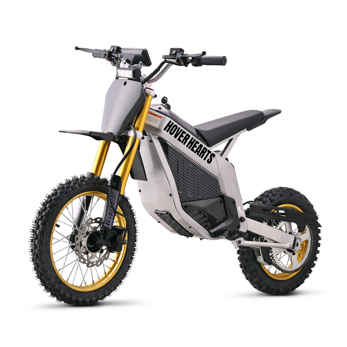 HoverHearts DZ009 Electric Dirt Bike 42MPH 3000W 48V/30AH LFP Electric Motorcycle