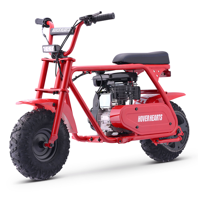 HoverHearts MB0001 Mini Bike 99CC 4-Stroke Gas Bike Max Speed 28MPH