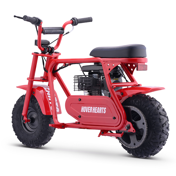 HoverHearts MB0001 Mini Bike 99CC 4-Stroke Gas Bike Max Speed 28MPH