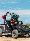 HoverHearts 79cc 1-Seater Gasoline Go-Kart, 4-Stroke 2.5HP, 13
