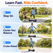Hoverstar Hoverboard for Kids 7-12, Bluetooth & LED Lights