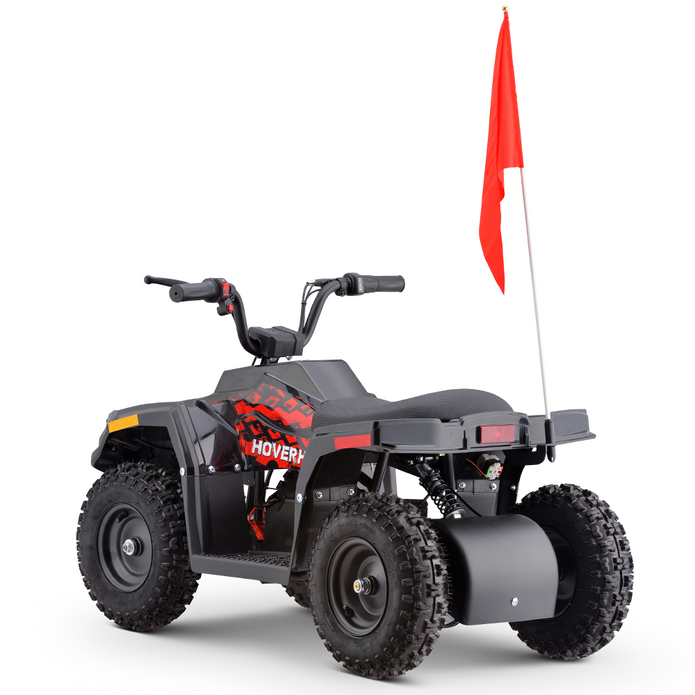HoverHearts EA500-ER Electric ATV for Kids Teens 10-15MPH Safety Speed