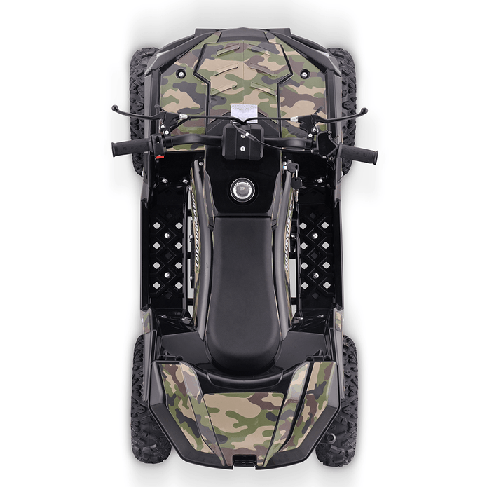 HoverHearts XW-A19 4 Wheeler Dirt Bike 4-Stroke 39CC Gas Powered ATV CPSC Security Certification - HoverHearts