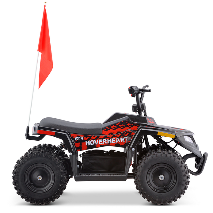HoverHearts EA500-ER Electric ATV for Kids Teens 10-15MPH Safety Speed