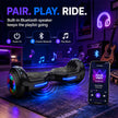 Hoverstar Hoverboard for Kids 7-12, Bluetooth & LED Lights