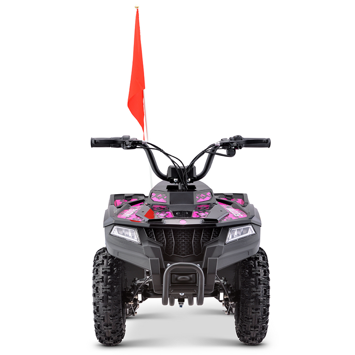 HoverHearts EA500-ER Electric ATV for Kids Teens 10-15MPH Safety Speed