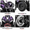 HoverHearts  XW-A01 40CC 4-Stroke Gas Powered ATV For Kids 15 MPH Max Top Speed
