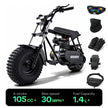 Hover Heart MB002 Mini Dirt Bike 105cc 4-Stroke Gas for Kids & Youth, Max Speed 30 MPH Off-Road Bike, EPA Approved