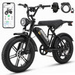 HoverHearts EB-1 Electric Bike 7-Speed Transmission Top Speed 28MPH