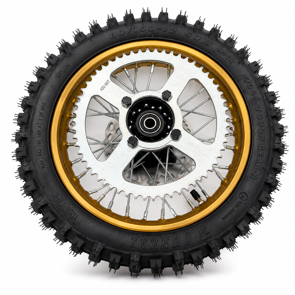 DZ009 Front and Rear Wheel