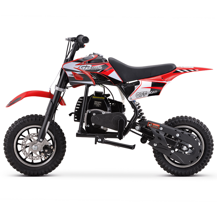 HoverHearts DB4S001 Mini Dirt Bike 4-Stroke Gas Bike Up to 20Mph, EPA Approved