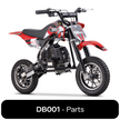 Dirt Bike plastic body cover DB001