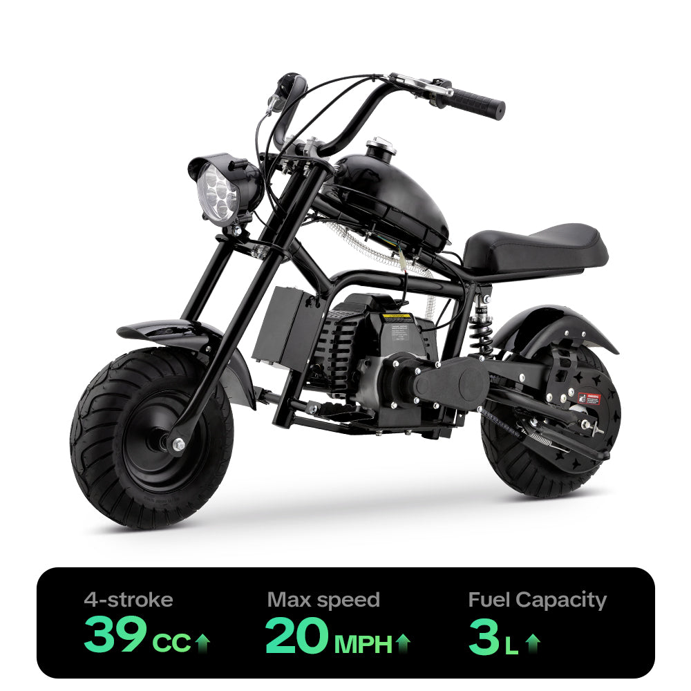 HoverHearts DB4S006 Mini Dirt Bike 39CC 4-Stroke Gas Bike EPA Approved HoverHearts DB4S006 Mini Dirt Bike 39CC 4-Stroke Gas Bike EPA Approved