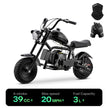 HoverHearts DB4S006 Mini Dirt Bike 39CC 4-Stroke Gas Bike EPA Approved