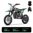 HoverHearts DB4S004 Gas Dirt Bike 4-Stroke Gas Bike No Oil Mix Required