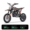 HoverHearts DB4S004 Gas Dirt Bike 4-Stroke Gas Bike No Oil Mix Required