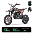 HoverHearts DB4S004 Gas Dirt Bike 4-Stroke Gas Bike No Oil Mix Required
