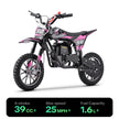 HoverHearts DB4S004 Gas Dirt Bike 4-Stroke Gas Bike No Oil Mix Required