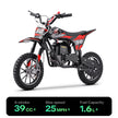 HoverHearts DB4S004 Gas Dirt Bike 4-Stroke Gas Bike No Oil Mix Required