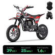 HoverHearts DB4S004 Gas Dirt Bike 4-Stroke Gas Bike No Oil Mix Required