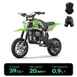 HoverHearts DB4S001 Mini Dirt Bike 4-Stroke Gas Bike Up to 20Mph, EPA Approved