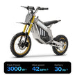 HoverHearts DZ009 Electric Dirt Bike 42MPH 3000W 48V/30AH LFP Electric Motorcycle
