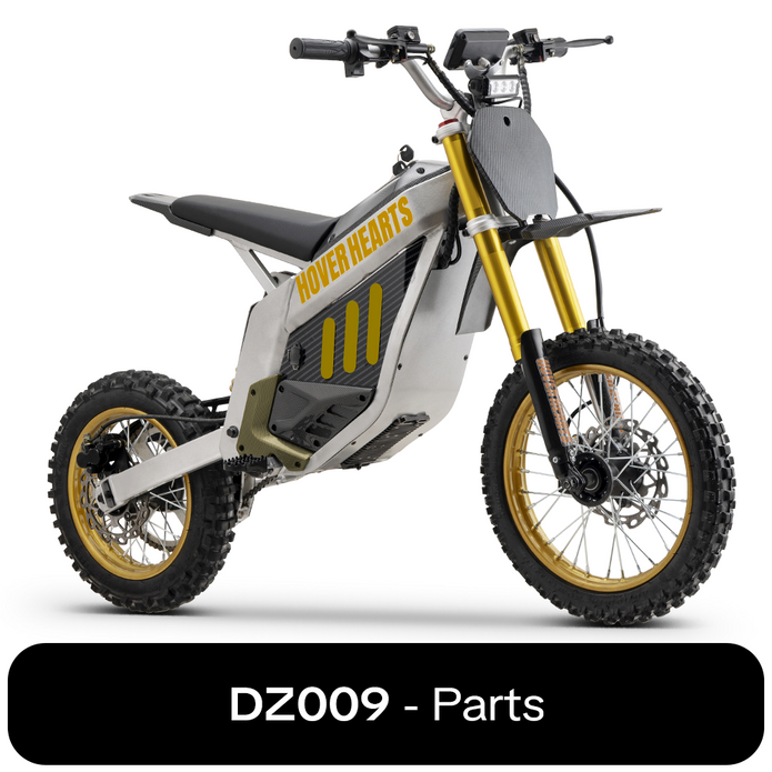 HOVERHEARTS DZ009 Electric Dirt Bike Front and Rear Tire/ Sprocket