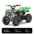 HoverHearts EA500-RA Off-road Electric Four-wheeled Motorcycle 500W 36V Powerful Electric ATV