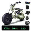 Hover Heart MB002 Mini Dirt Bike 105cc 4-Stroke Gas for Kids & Youth, Max Speed 30 MPH Off-Road Bike, EPA Approved