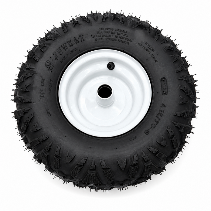 MB001 Front Wheel with Tire , Rear Wheel with Tire