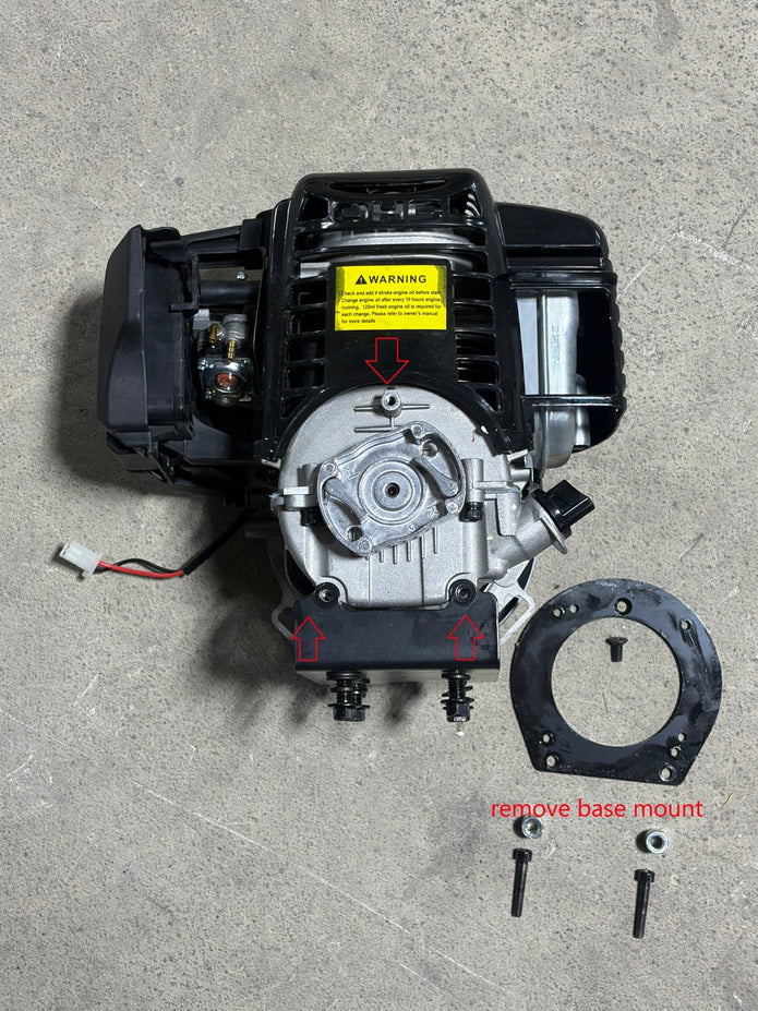 ATV Pull start 40CC Gas-Power (3 holes version) - HoverHearts