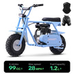 HoverHearts MB0001 Mini Bike 99CC 4-Stroke Gas Bike Max Speed 28MPH