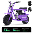 HoverHearts MB0001 Mini Bike 99CC 4-Stroke Gas Bike Max Speed 28MPH