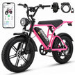 HoverHearts EB-1 Electric Bike 7-Speed Transmission Top Speed 28MPH
