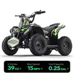 HoverHearts  XW-A01 4-Stroke 39CC 4-Stroke Gas Powered ATV For Kids 15 MPH Max Top Speed