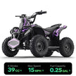 HoverHearts  XW-A01 4-Stroke 39CC 4-Stroke Gas Powered ATV For Kids 15 MPH Max Top Speed