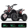 HoverHearts  XW-A01 4-Stroke 39CC 4-Stroke Gas Powered ATV For Kids 15 MPH Max Top Speed