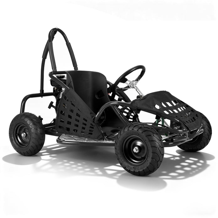 HoverHearts 79cc 1-Seater Gasoline Go-Kart, 4-Stroke 2.5HP, 13
