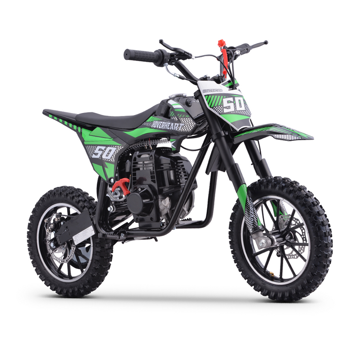 HoverHearts DB4S004 Gas Dirt Bike 4-Stroke Gas Bike No Oil Mix Required
