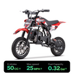 HOVERHEARTS-DB001 GAS MINI BIKE