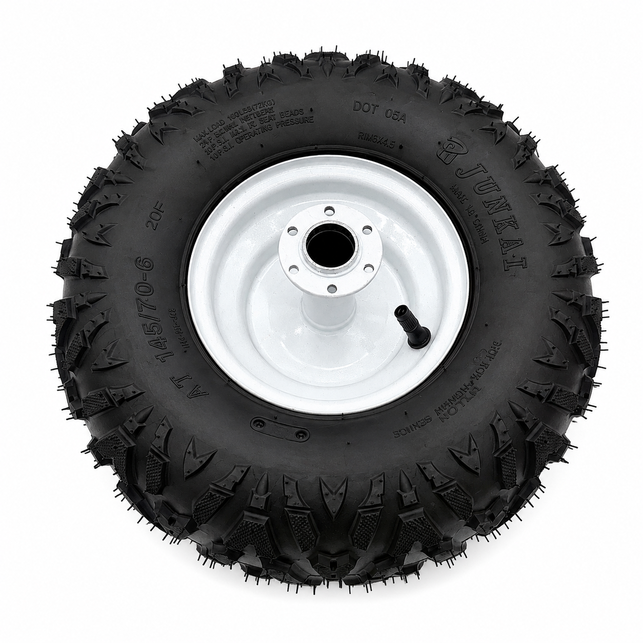 MB001 Front Wheel with Tire , Rear Wheel with Tire