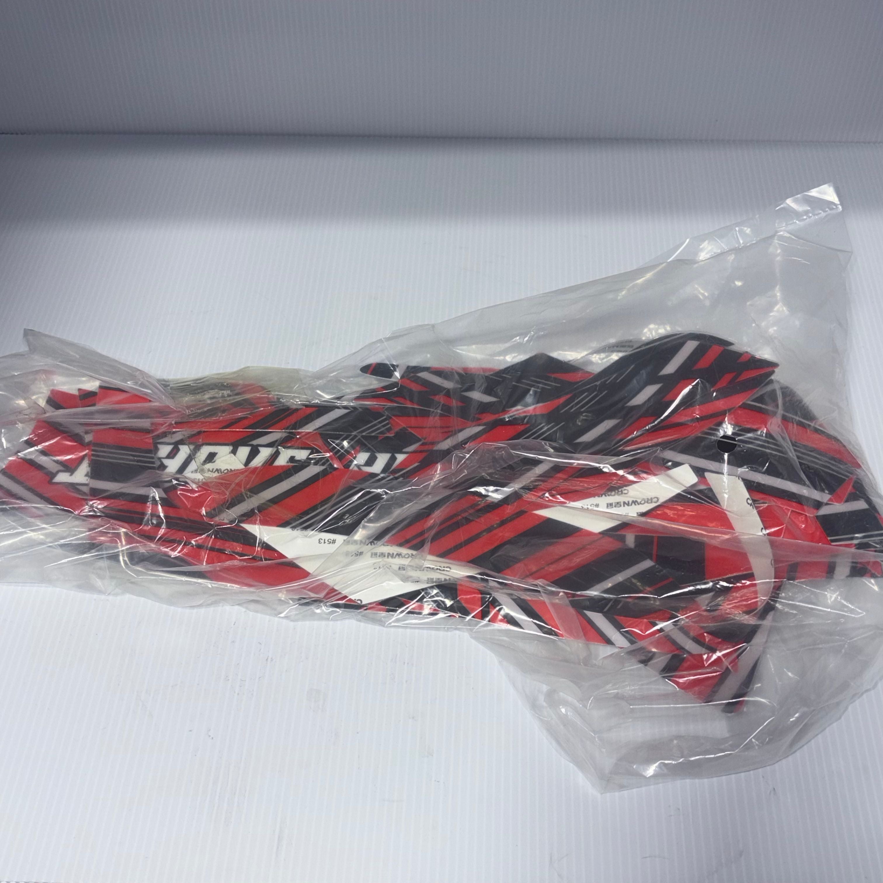 XW-A19 GAS ATV DECAL RED
